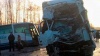 The Leningrad region tourist bus collided  with a truck