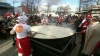  Moscow tried to bake a record giant pancake pancake 