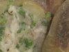 Картофель, начиненный зеленым луком