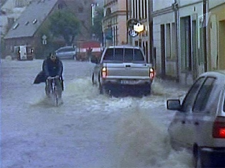 Европу заливают дожди и вышедшие из берегов реки