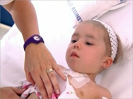  трехлетнюю русскую девочку выписали из больницы в Италии
