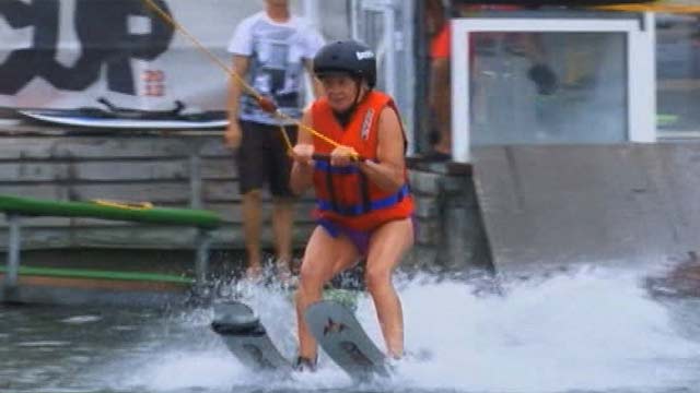 Meisterschaft Wakeboard in Russland