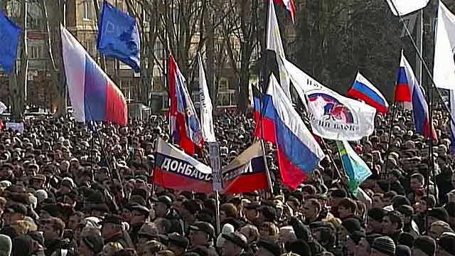  В Ярославле прошел митинг в поддержку юго востока Украины