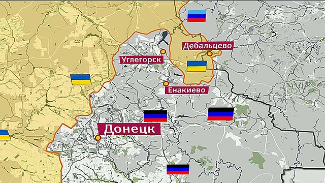Горячие новости на неделе вновь приходили с юго-востока Украины