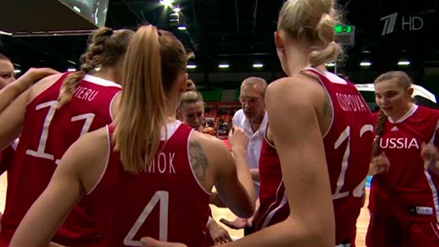 Соперницами сборной России в четвертьфинале чемпионата Европы 25 июня будут баскетболистки Франции
