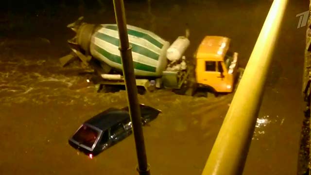 На Воронеж обрушились аномальные ливни