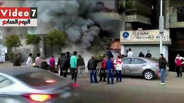 Опубликовано видео пожара в ночном клубе в Египте