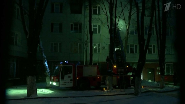 Причиной пожара в здании Дома культуры в Москве мог стать поджог