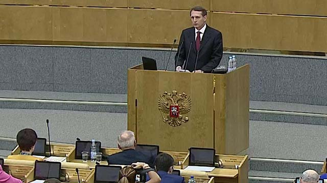 Нарышкин сообщил Совету ГД, что Россия не едет на сессию ПАСЕ в январе