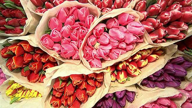 Женщины желают получить на 8 Марта цветы, конфеты и духи