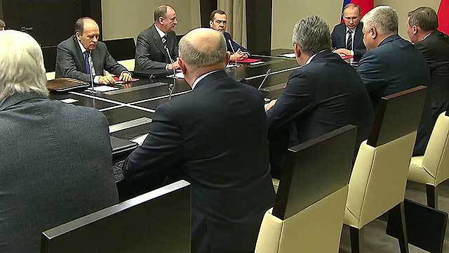 Президент Владимир Путин провел в Ново-Огарево заседание Совбеза РФ