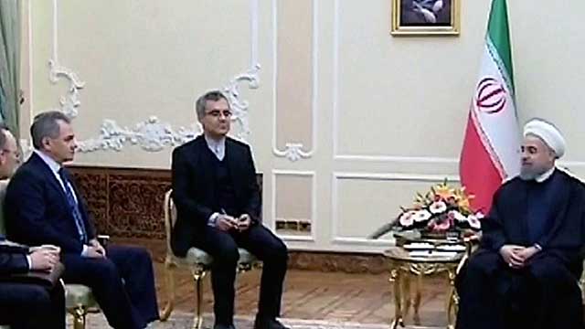 Министр обороны Сергей Шойгу провел переговоры с президентом Ирана Хасаном Роухани